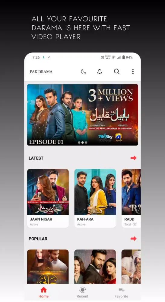 All Pak Drama Screenshots