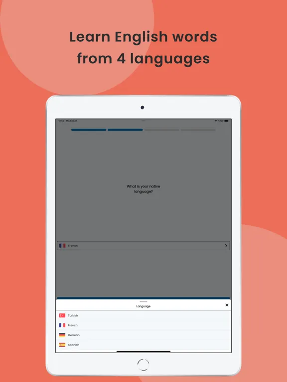 Woolen: Word Learning iPad  स्क्रीनशॉट