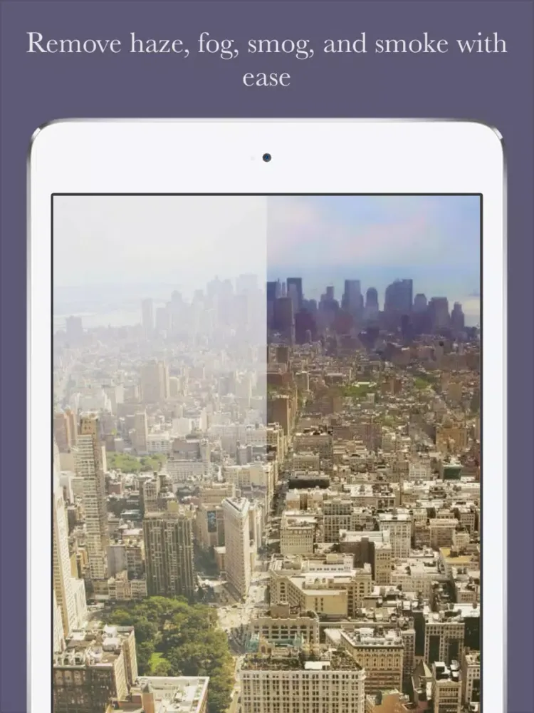 Ảnh chụp màn hình của Haze Tune iPad 