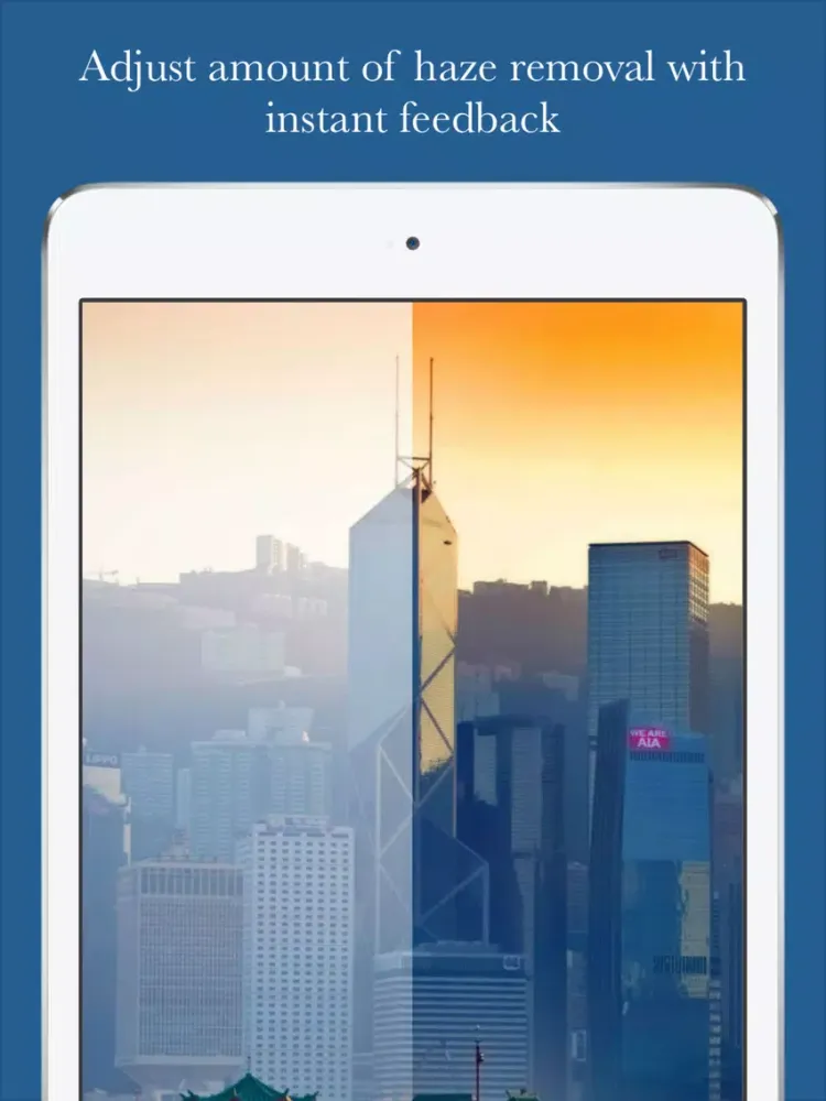 Ảnh chụp màn hình của Haze Tune iPad 