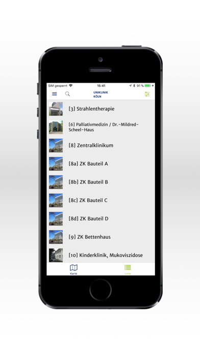 UKK Navi (Uniklinik Köln) स्क्रीनशॉट
