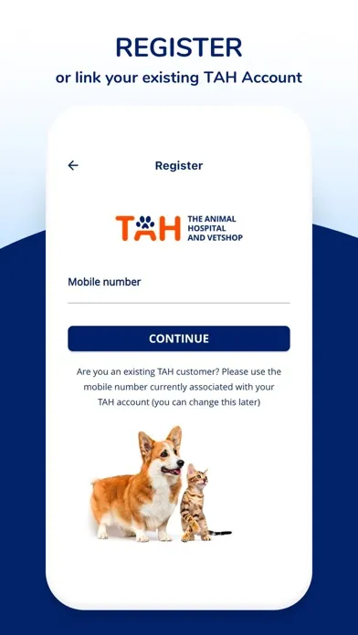 Zrzuty ekranu TAH Animal Hospital & Vetshop