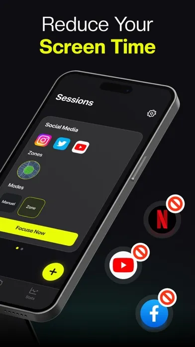 Zrzuty ekranu Screen Time Control: FocusMate
