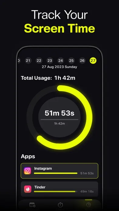Zrzuty ekranu Screen Time Control: FocusMate