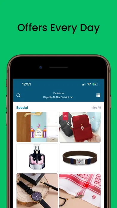 Capturas de tela do Nosq - Online Gifts Delivery