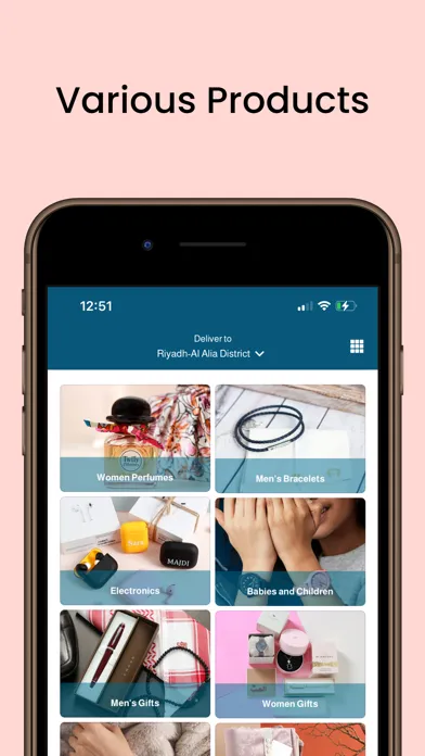 Capturas de tela do Nosq - Online Gifts Delivery