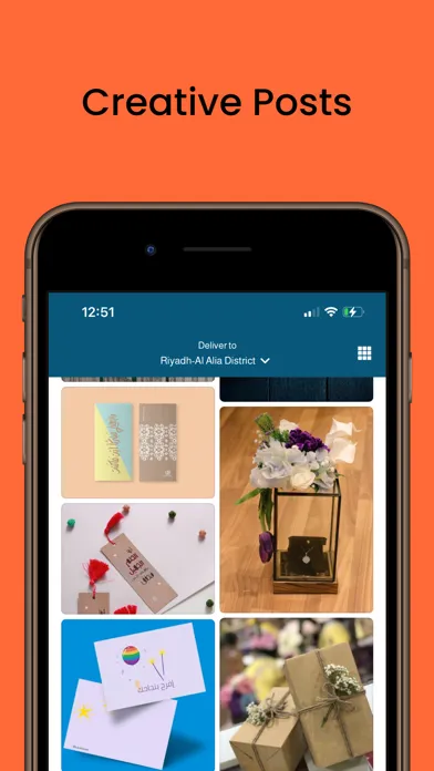 Capturas de tela do Nosq - Online Gifts Delivery