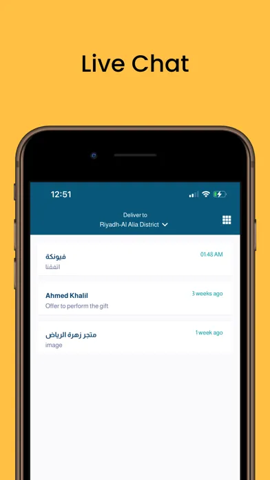 Capturas de tela do Nosq - Online Gifts Delivery