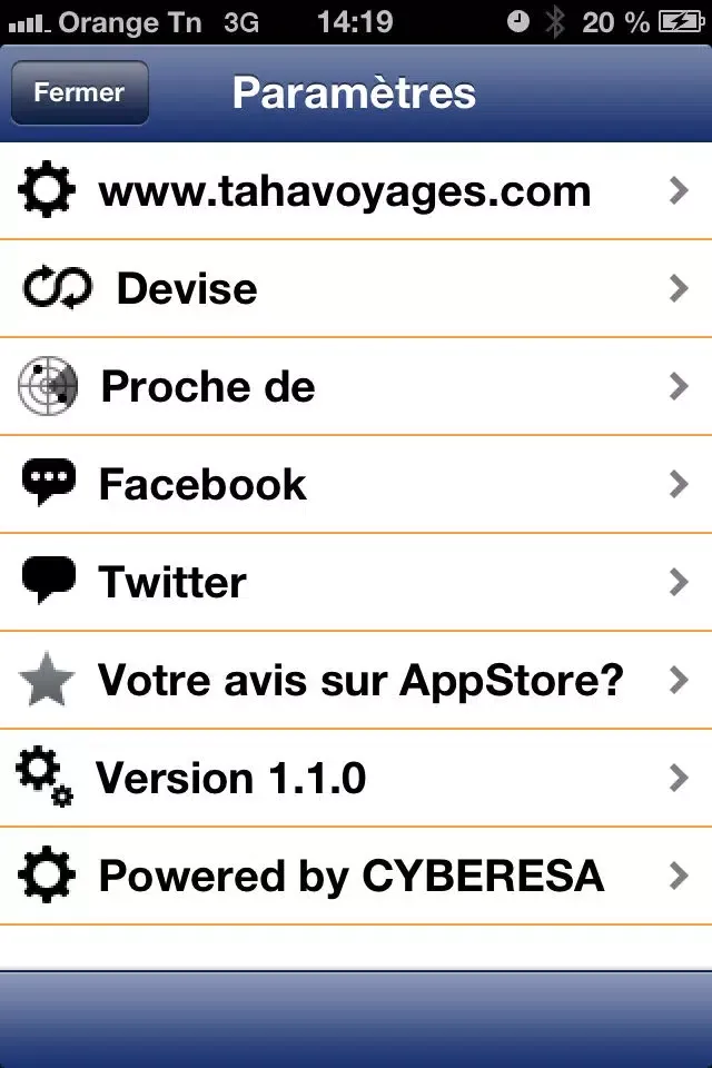 Tahavoyages.com Screenshots