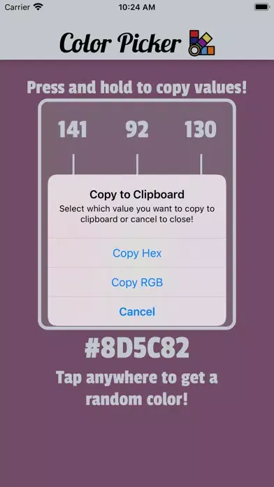 Color Picker | Random Colors!应用截图