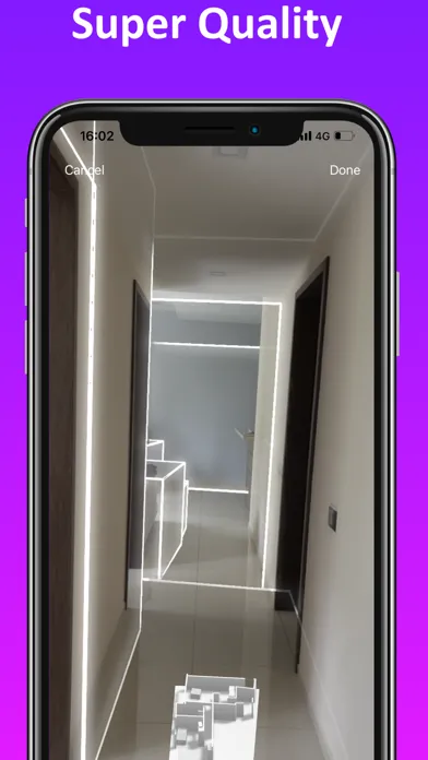 Tangkapan skrin 3D Room Scanner
