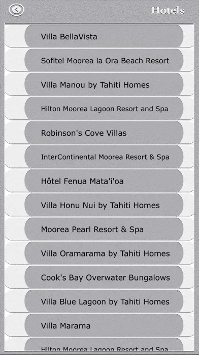 Tahiti Moorea Island-Tourism應用截圖