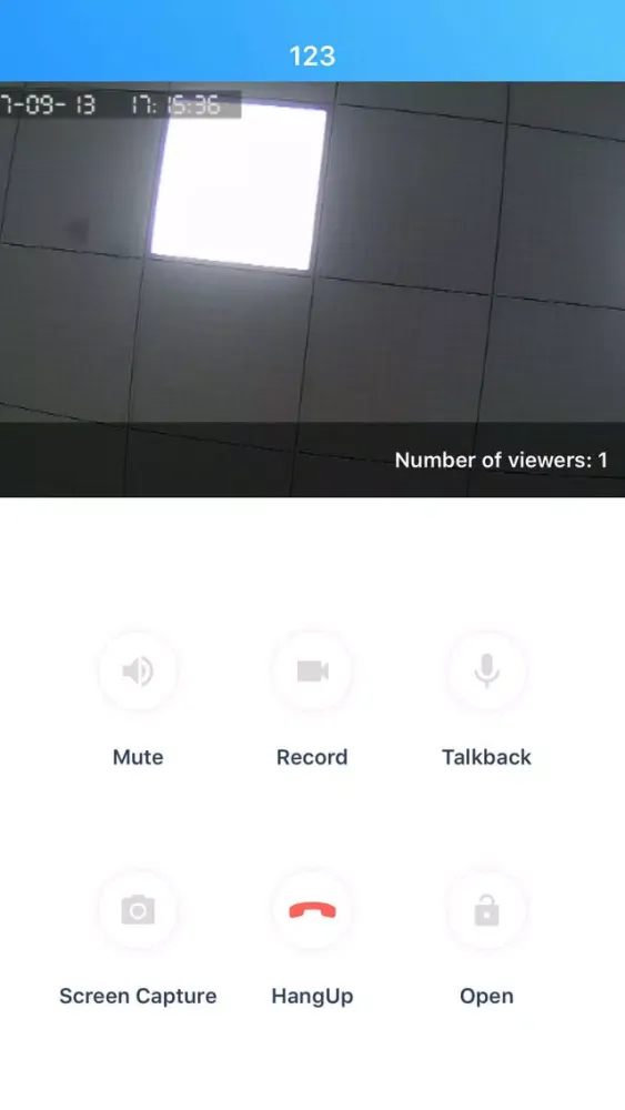 Ảnh chụp màn hình của VZ DoorBell