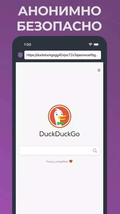 Capturas de tela do TOR Browser Onion Browser App