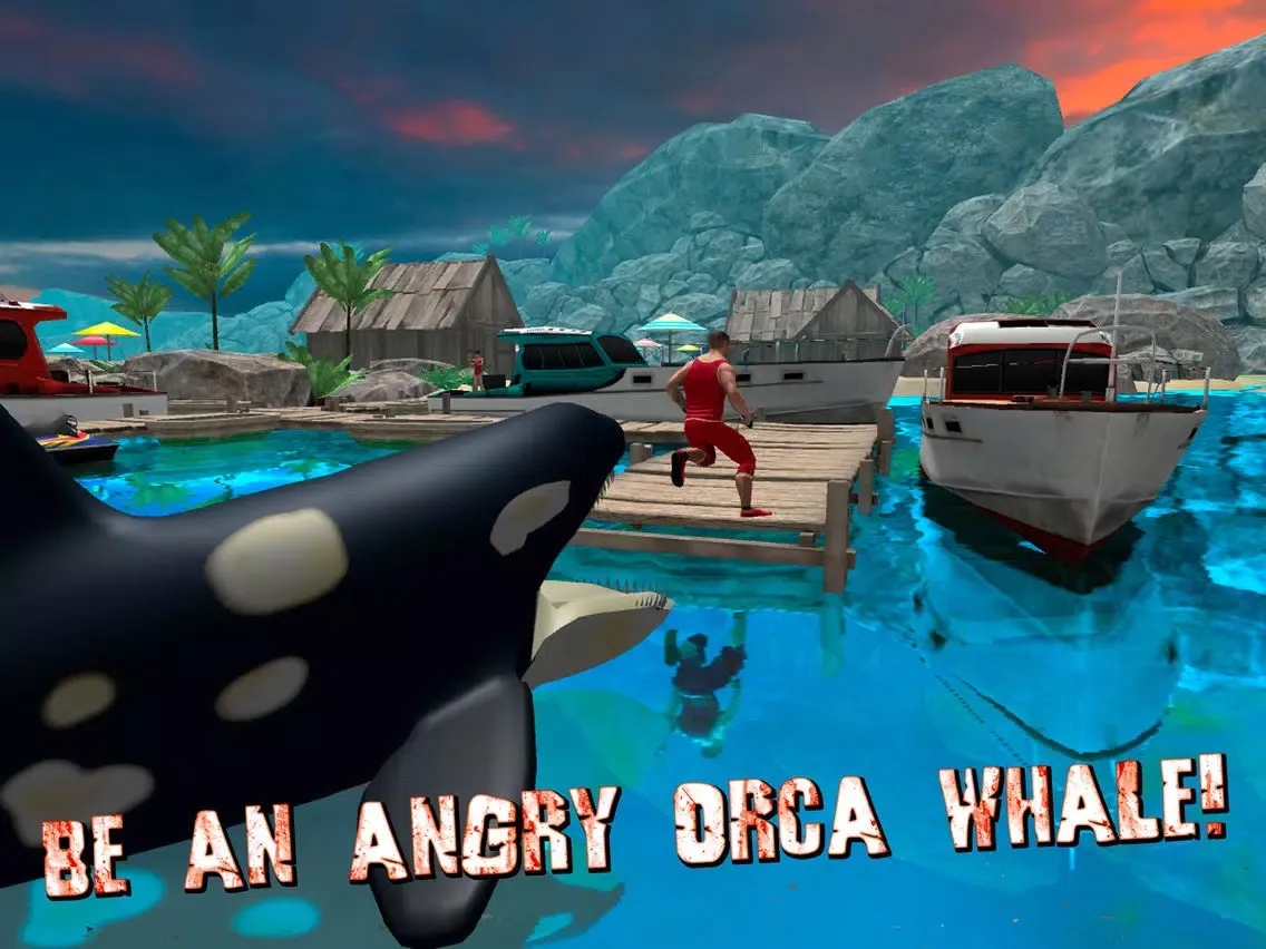 Angry Killer Whale Orca Attack Full iPad  Screenshots