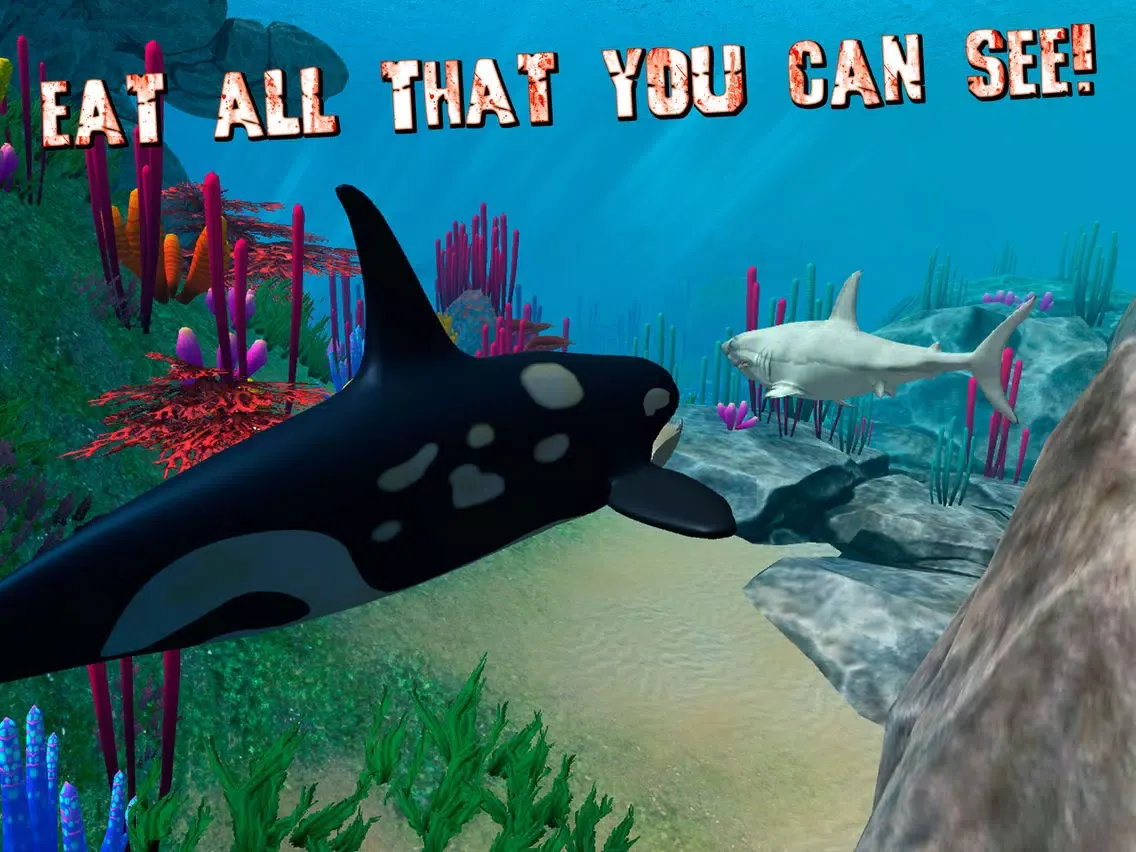 Angry Killer Whale Orca Attack Full iPad  Screenshots