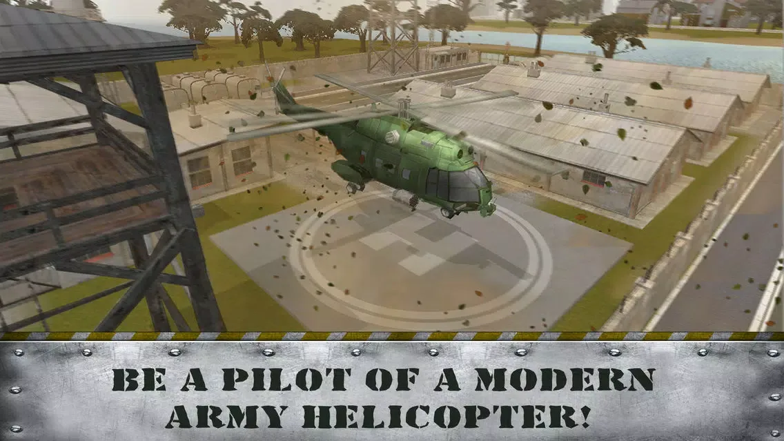 Army Helicopter Flight Simulator 3D Full Ekran Görüntüleri
