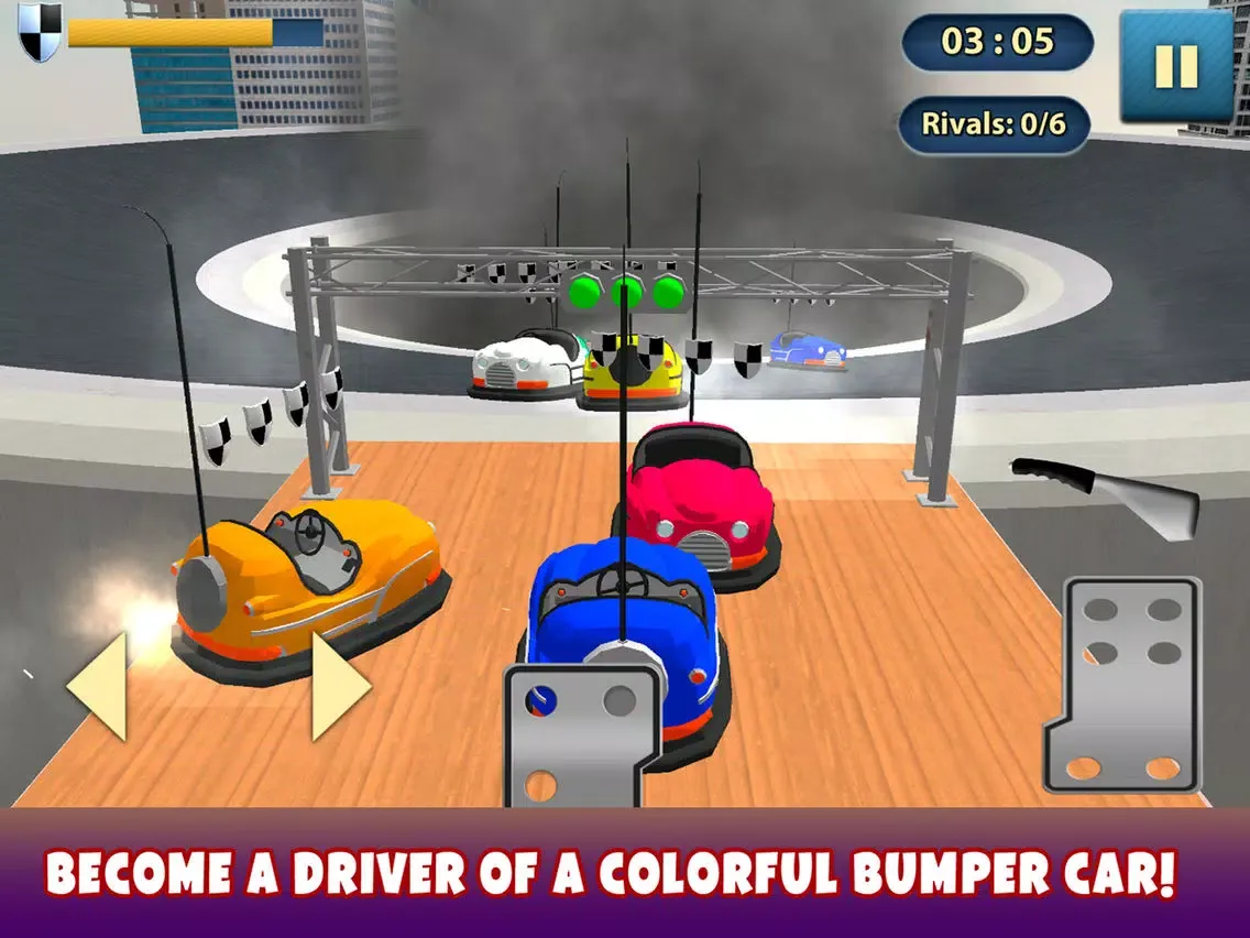 Zrzuty ekranu Bumper Cars Crash Test Simulator 3D iPad 