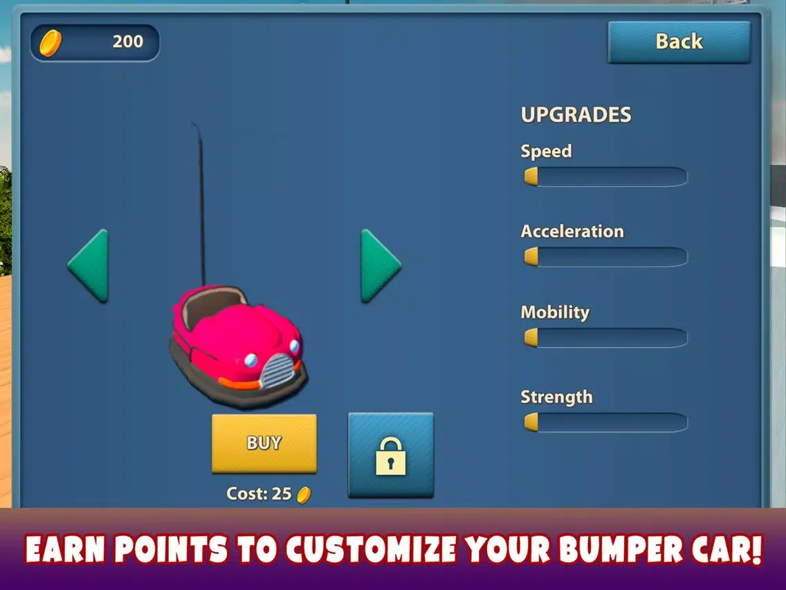 Zrzuty ekranu Bumper Cars Crash Test Simulator 3D iPad 