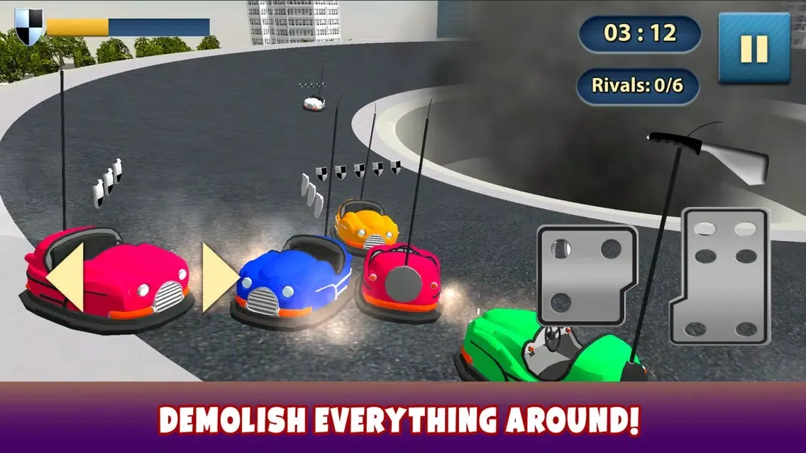 Zrzuty ekranu Bumper Cars Crash Test Simulator 3D
