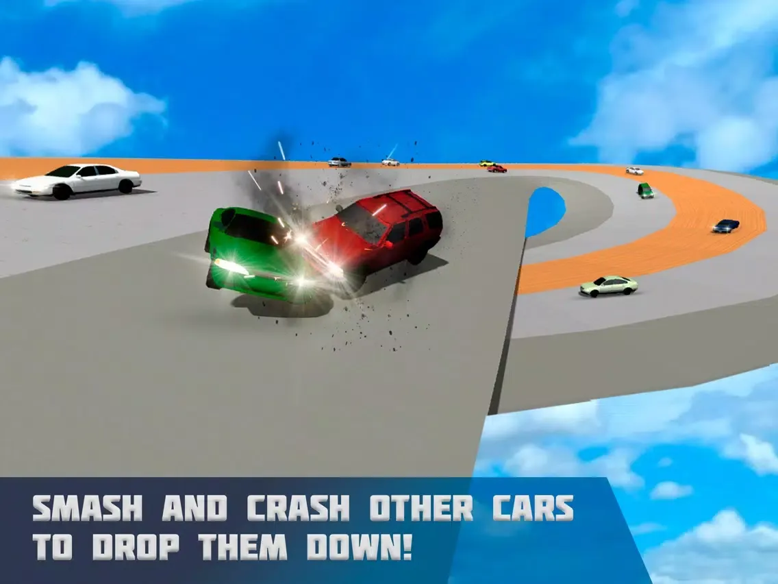 Whirlpool Crash: Car Derby Racing 3D Full iPad 应用截图