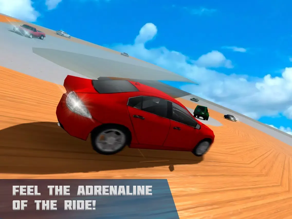 Whirlpool Crash: Car Derby Racing 3D Full iPad 应用截图