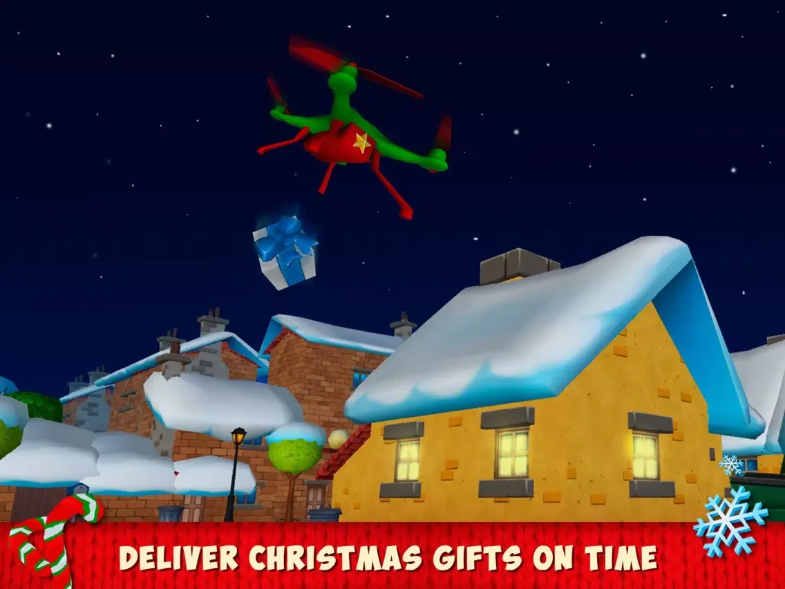 صور Christmas Cartoon Quadcopter Drone Simulator Full iPad 
