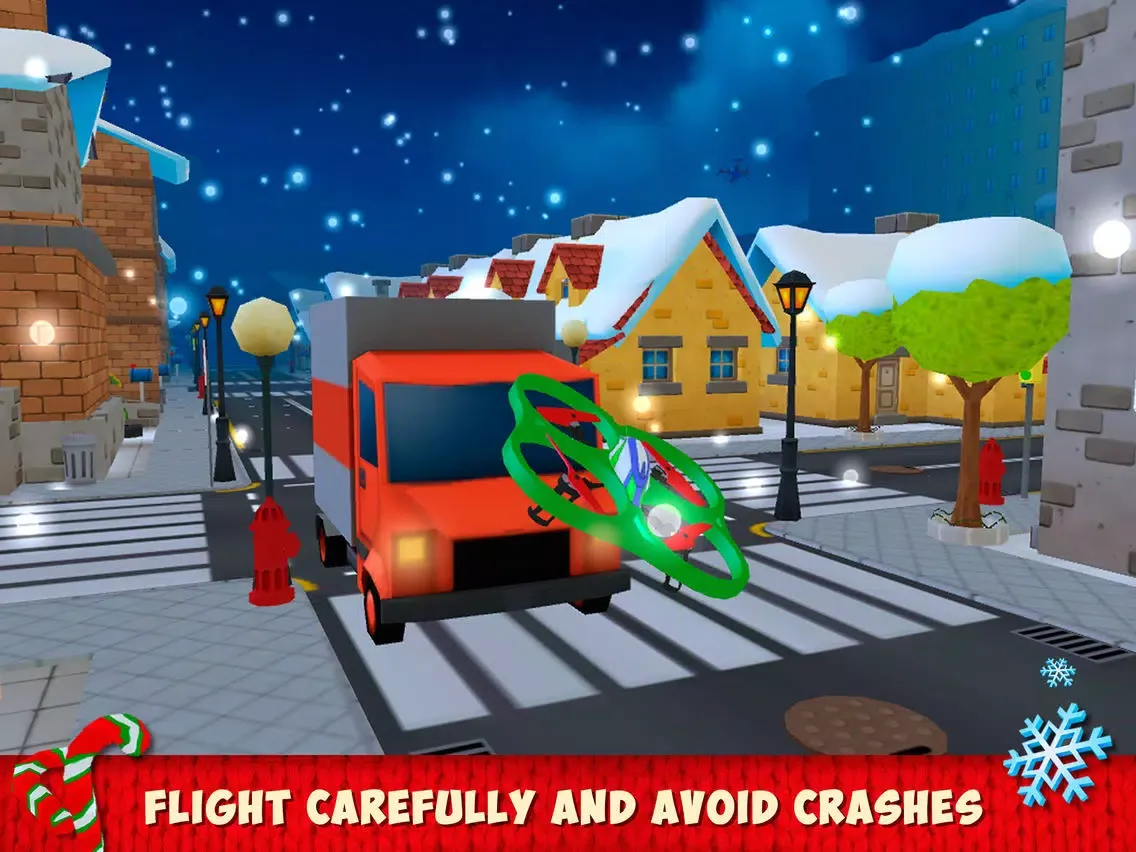 صور Christmas Cartoon Quadcopter Drone Simulator Full iPad 