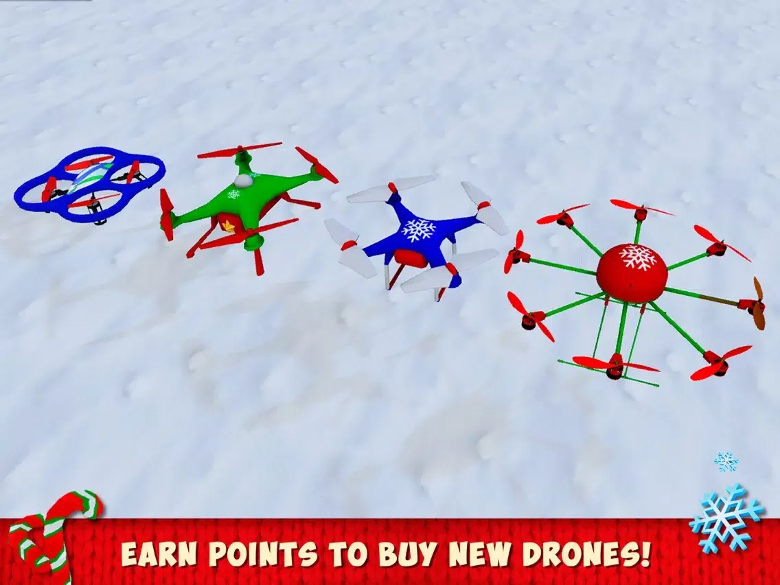 صور Christmas Cartoon Quadcopter Drone Simulator Full iPad 