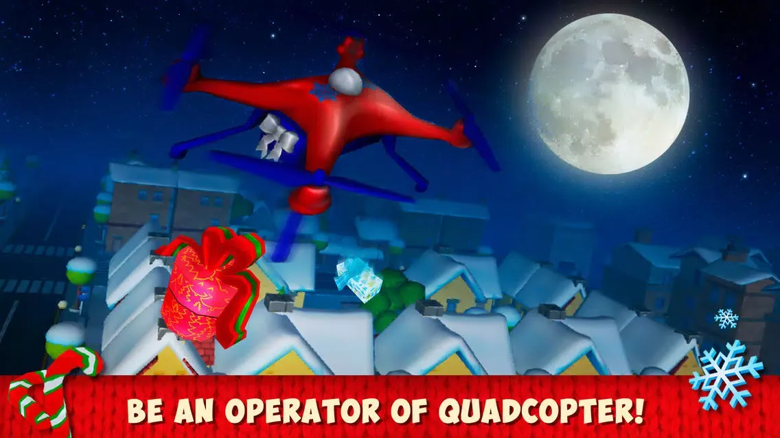 صور Christmas Cartoon Quadcopter Drone Simulator Full