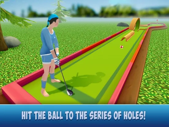 Ảnh chụp màn hình của Classic Mini Golf Tournament iPad 