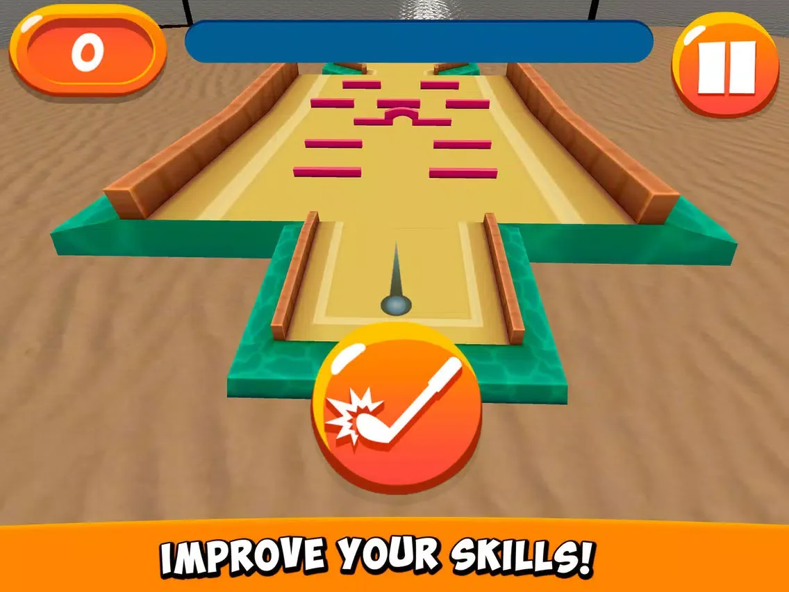 Capturas de tela do Classic Mini Golf Field Tournament Full iPad 