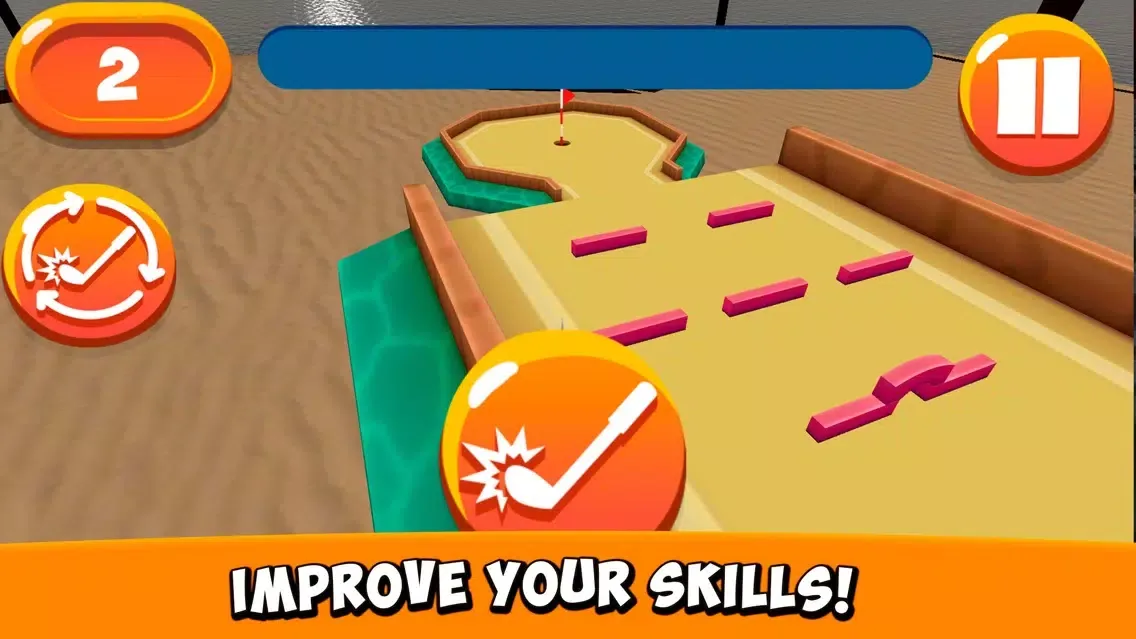 Capturas de tela do Classic Mini Golf Field Tournament Full