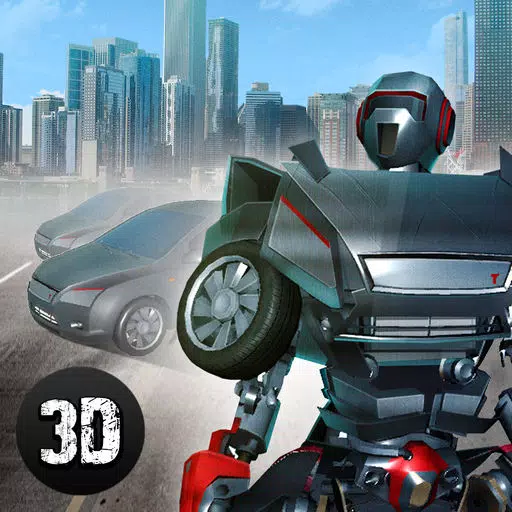 Futuristic Robot Transformer Attack Futuristic Robot Transformer Attack