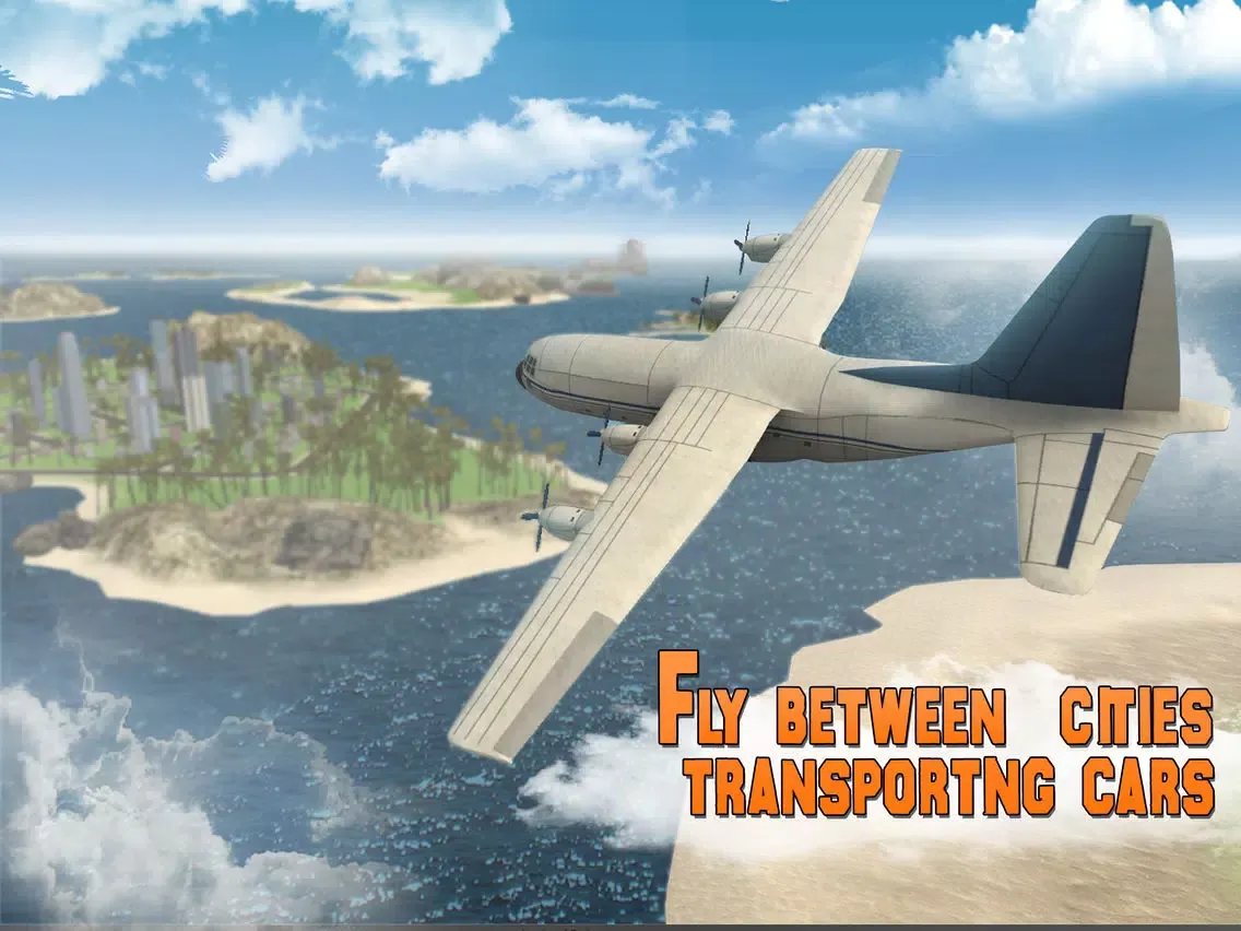 Cargo Plane Car Transporter Simulator Full iPad  스크린샷