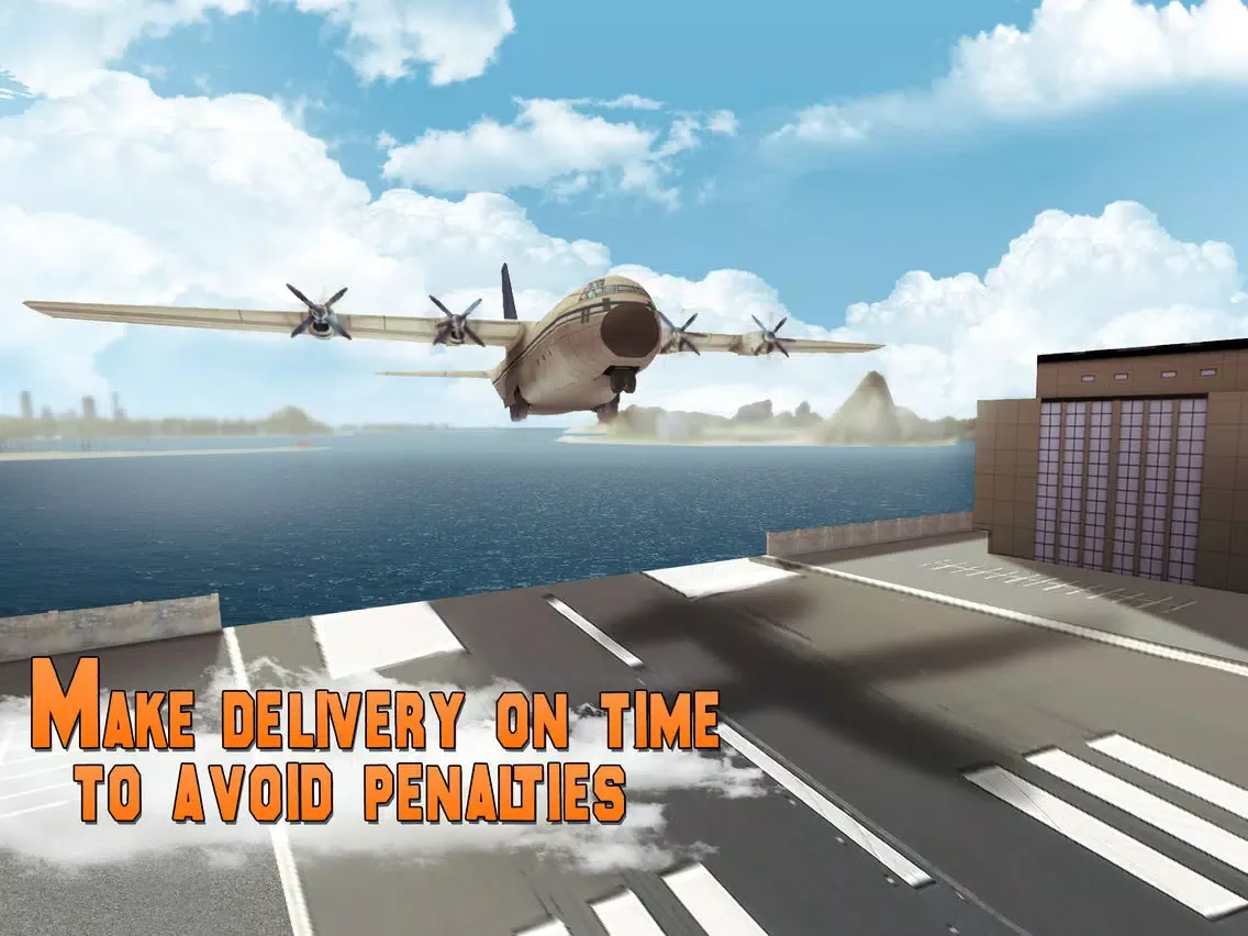 Cargo Plane Car Transporter Simulator Full iPad  스크린샷