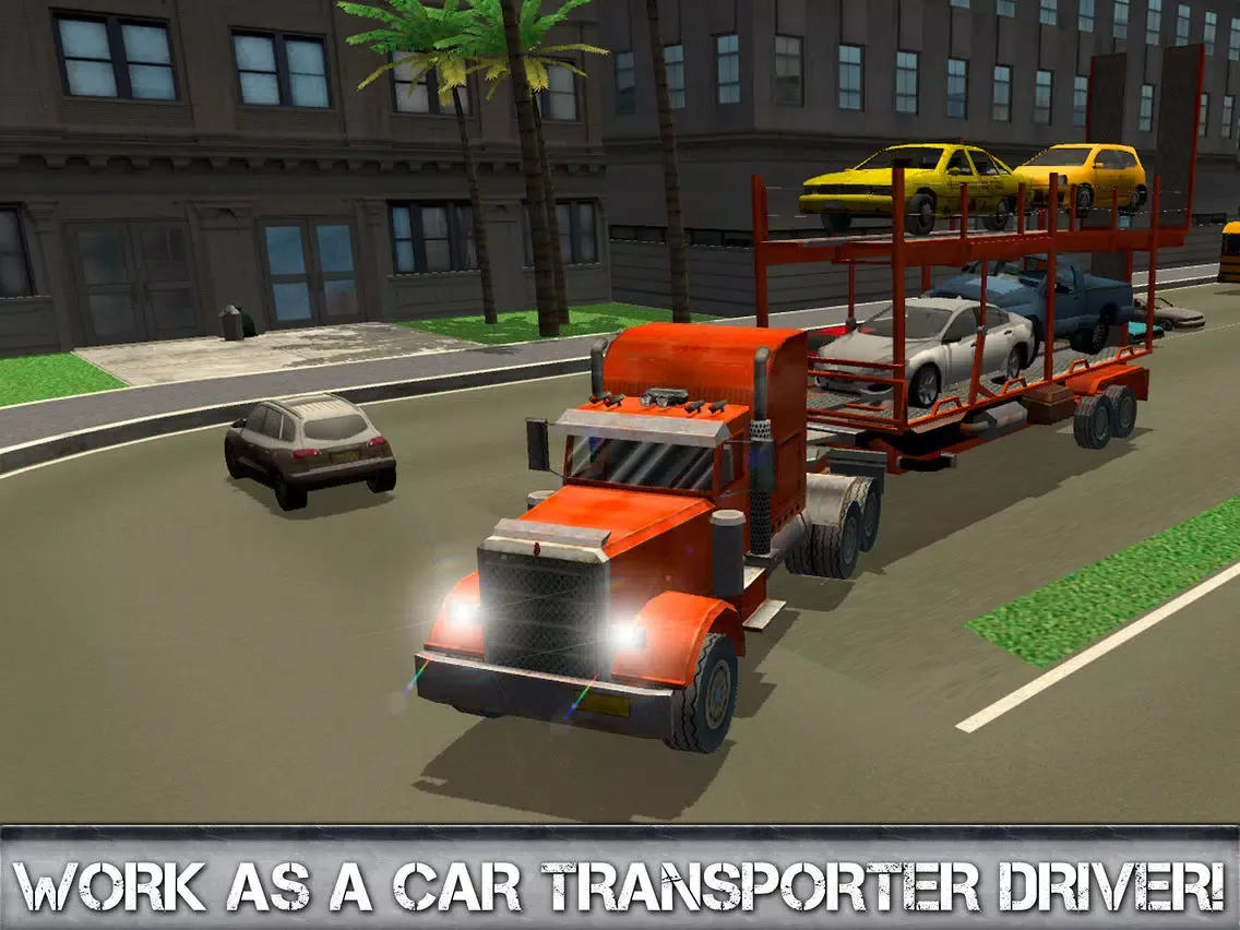 Car Transporter Driving Simulator 3D Full iPad  Screenshots