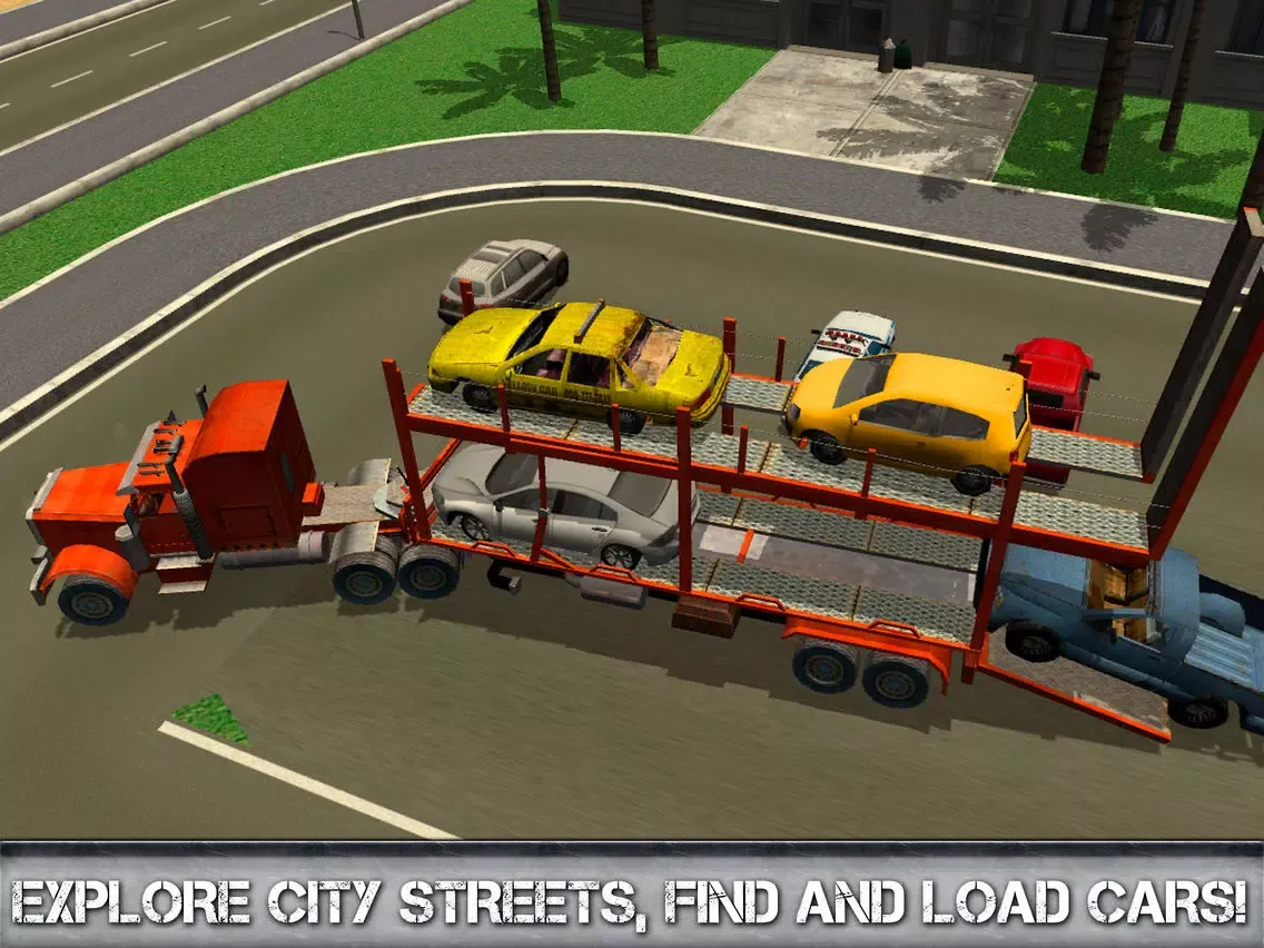 Car Transporter Driving Simulator 3D Full iPad  Screenshots