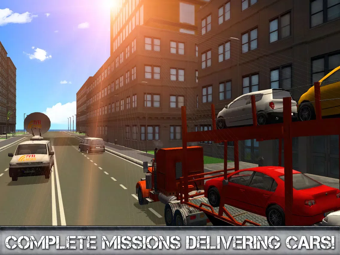 Car Transporter Driving Simulator 3D Full iPad  Screenshots