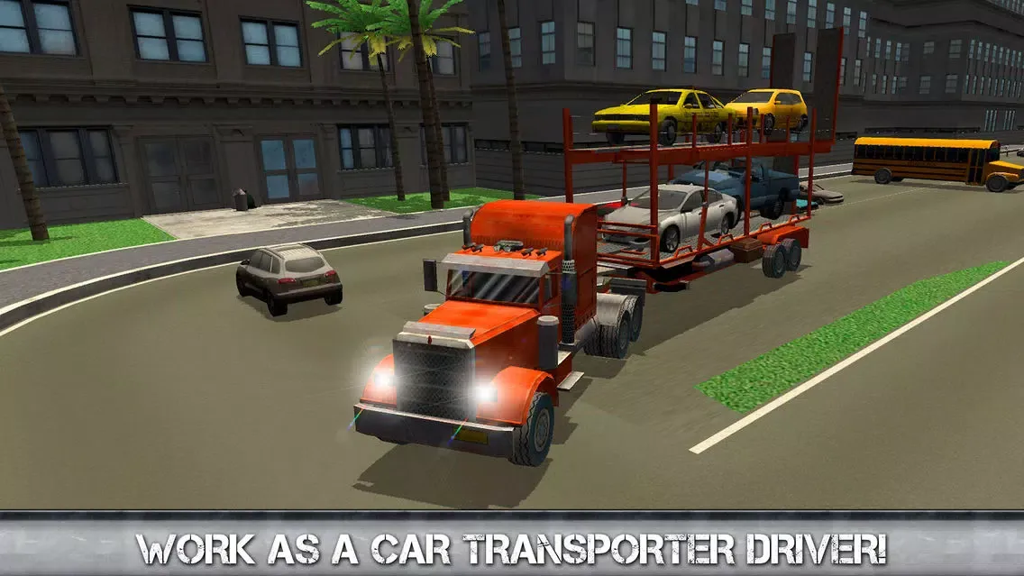 Car Transporter Driving Simulator 3D Full Screenshots