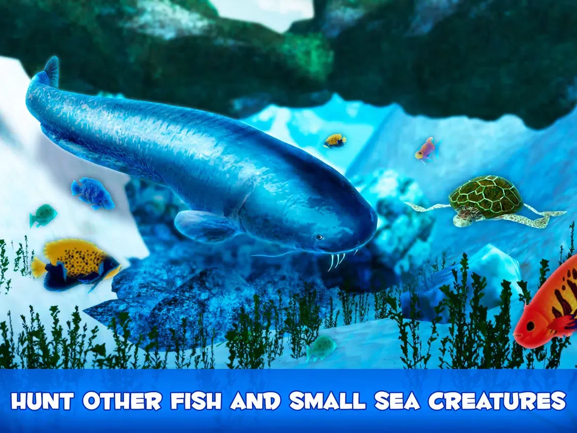 Catfish Underwater Life: Fish Simulator 3D iPad  Ekran Görüntüleri