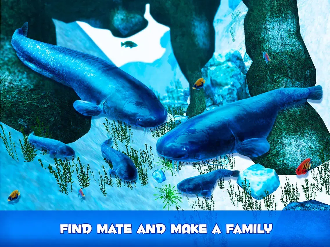 Catfish Underwater Life: Fish Simulator 3D iPad  Ekran Görüntüleri