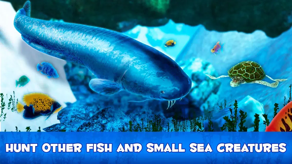 Catfish Underwater Life: Fish Simulator 3D Ekran Görüntüleri
