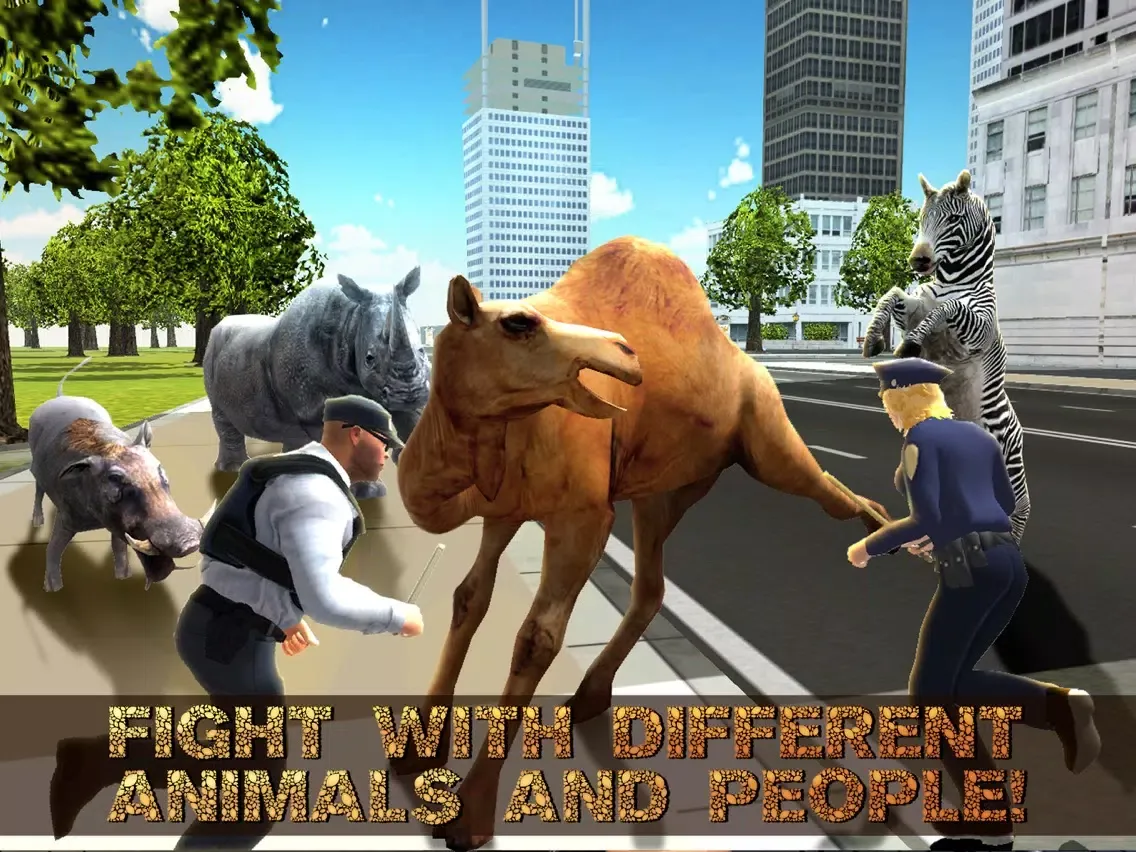 صور Angry Camel City Rampage Simulator 3D iPad 