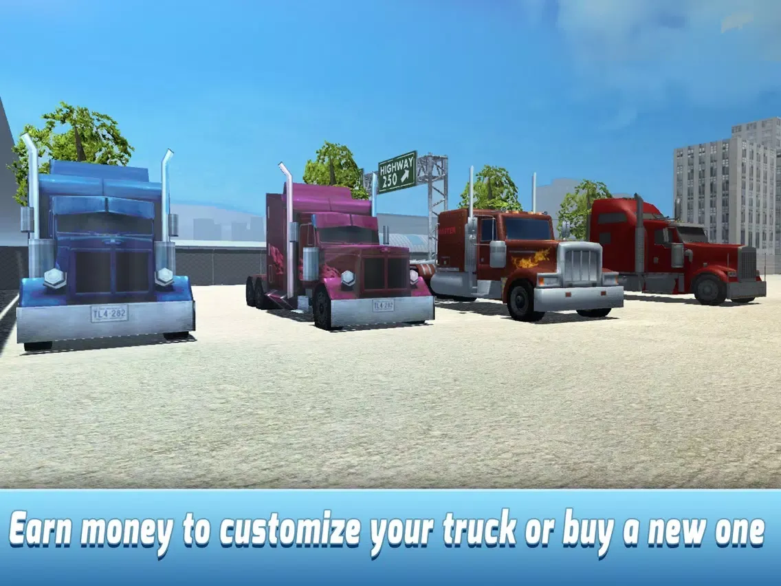 Скриншоты American Truck City Racing Challenge Full iPad 