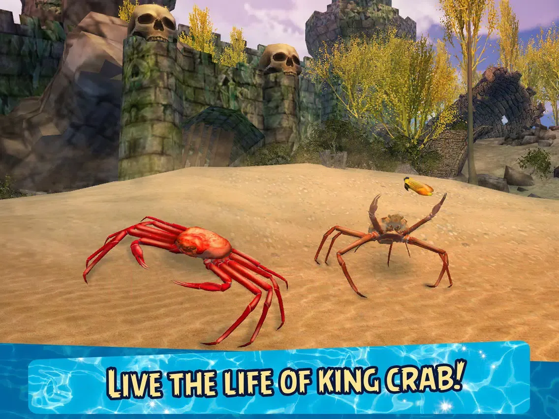 Capturas de pantalla de Sea Crab Survival Simulator 3D iPad 