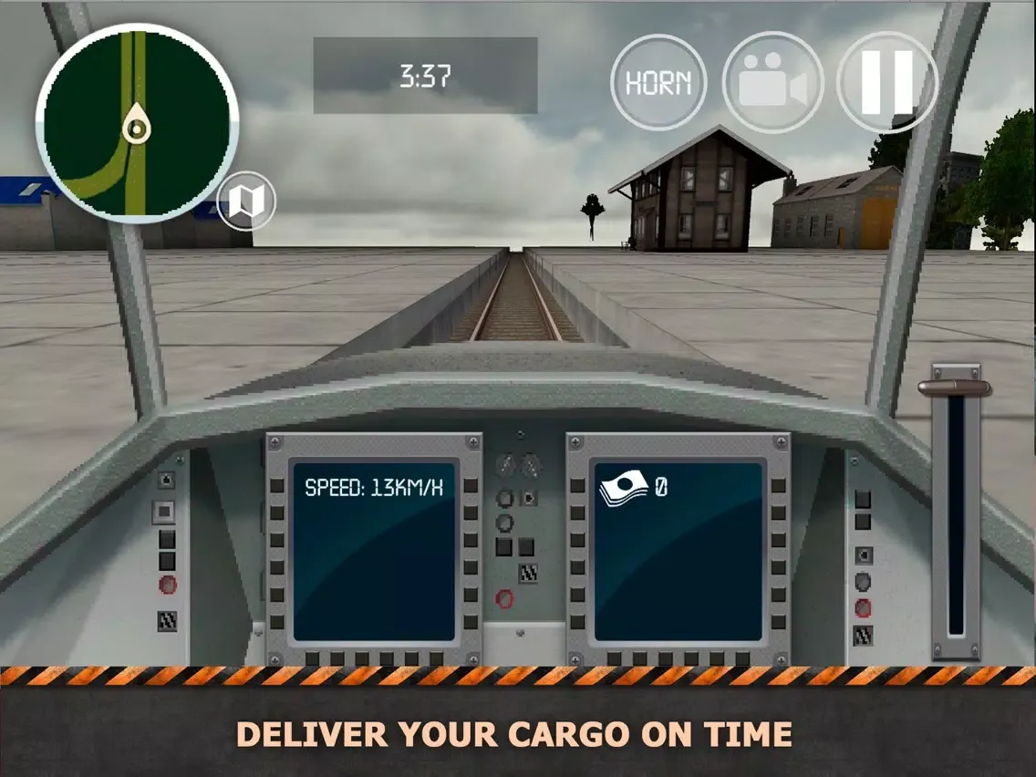 Cargo Crane and Train Delivery Full iPad 应用截图