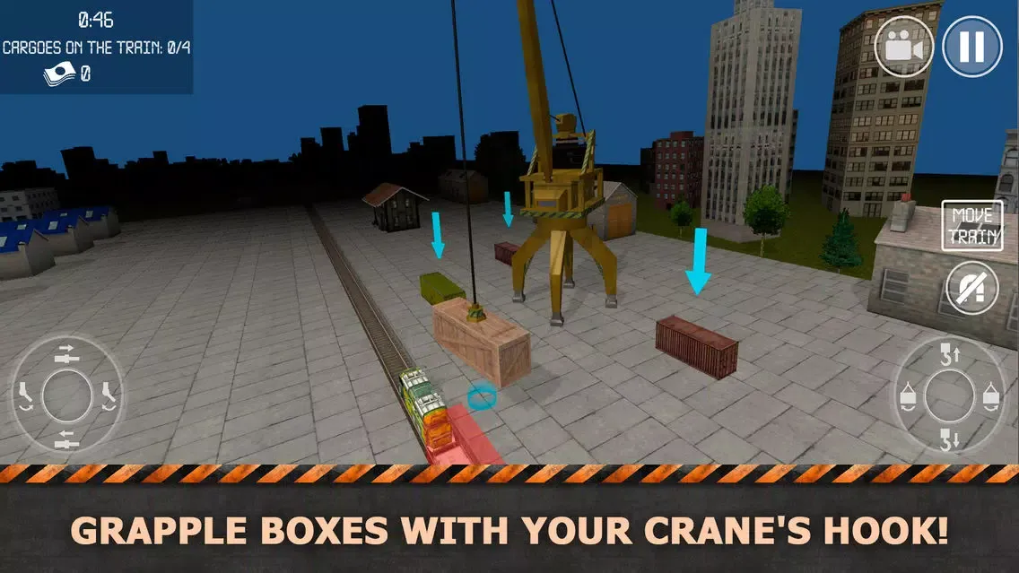 Cargo Crane and Train Delivery Full应用截图
