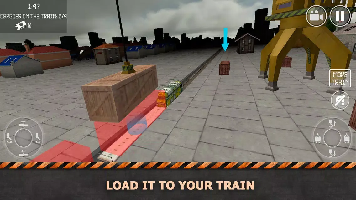 Cargo Crane and Train Delivery Full应用截图
