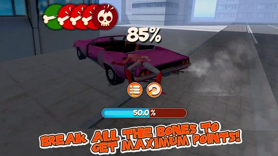 Turbo Crash Test Simulator 3D Full स्क्रीनशॉट